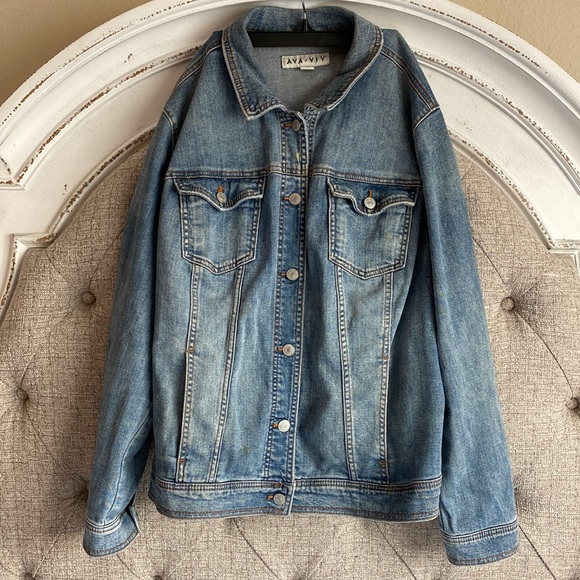 Ava & Viv Jackets & Blazers - Ava & Viv | Denim Jacket